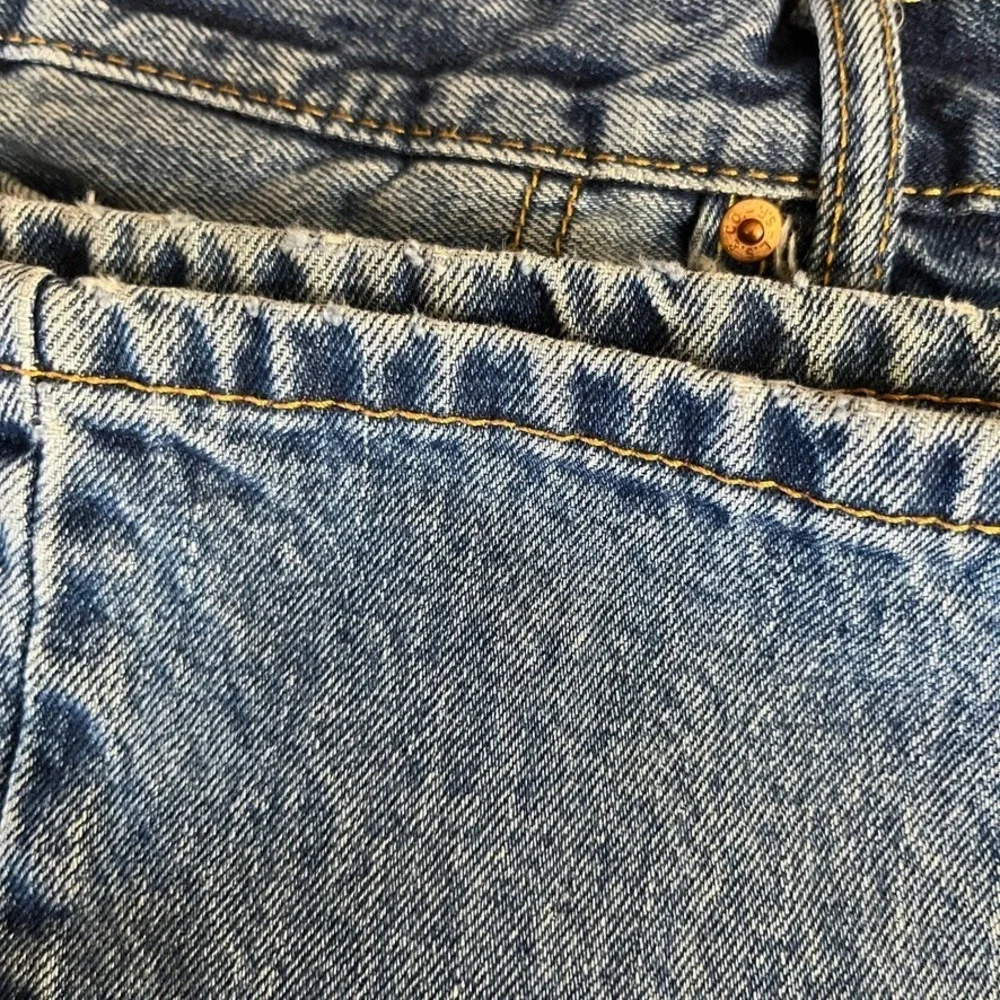 Levis Jeans‎ Mens 38X32 Blue 505 Regular Straight American Workwear Denim